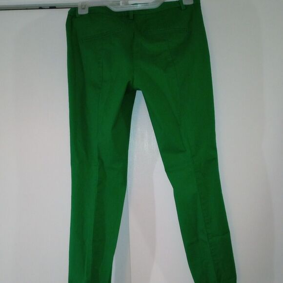 🆕👖Gap Slim Cropped Color Green Khakis - Picture 4 of 7